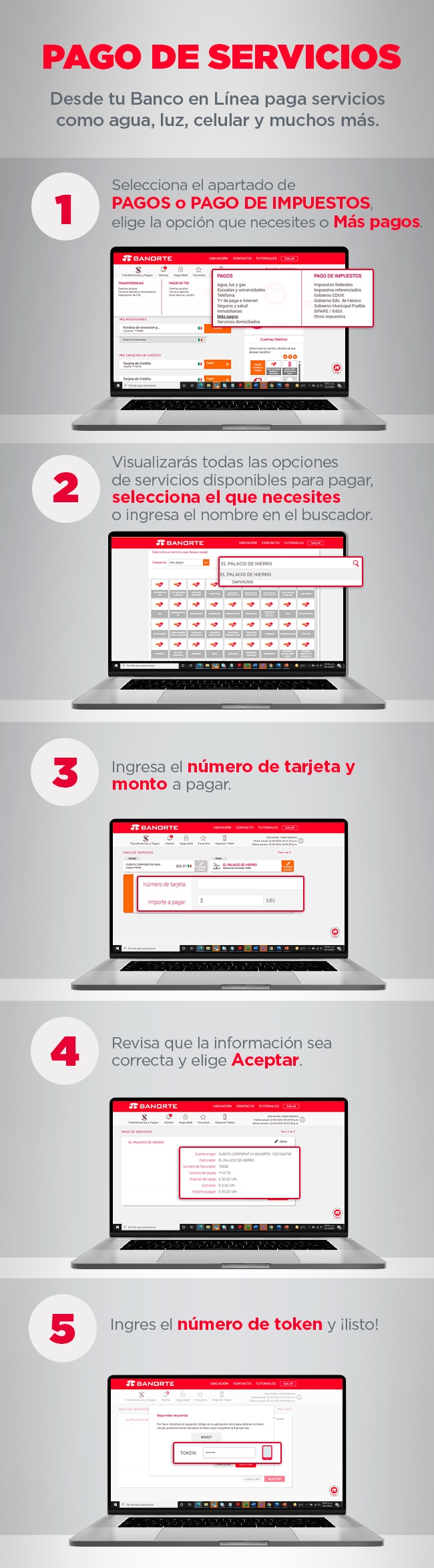 Pago de servicios Pago de servicios